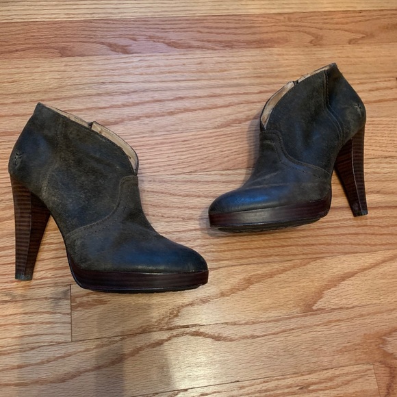 Leather booties - Picture 4 of 4